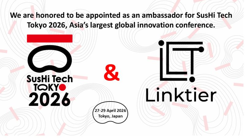 SusHi Tech Tokyo 2026とLinktierのアンバサダー就任告知